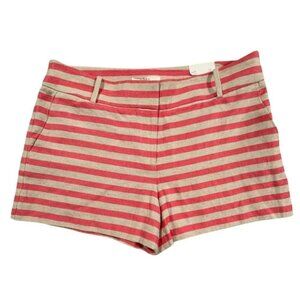 Ann Taylor Loft “The Riviera” Striped Shorts (Size 8)